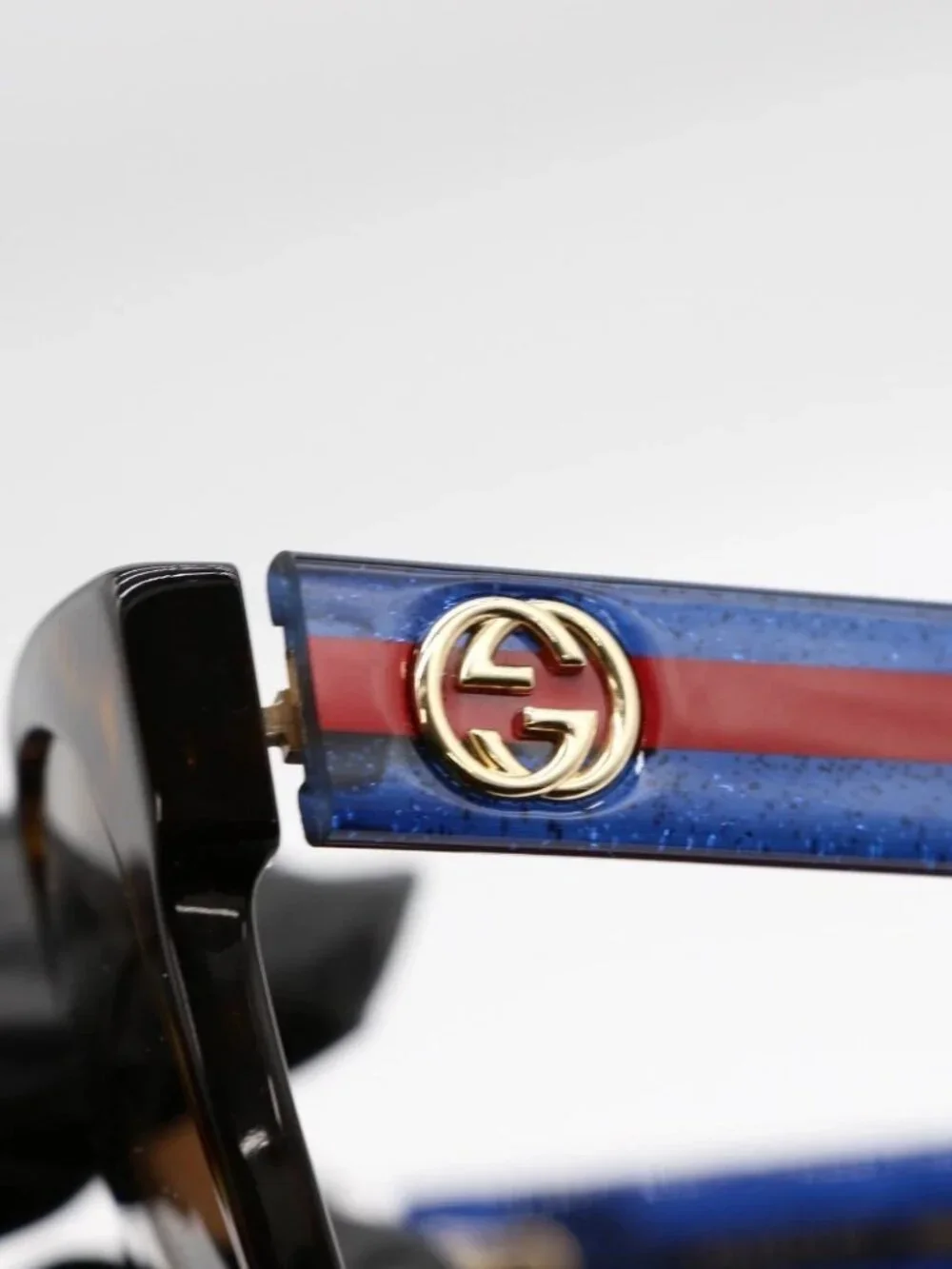 Gucci Sunglasses GG0035S 004 54-22-140 - Blue/Brown